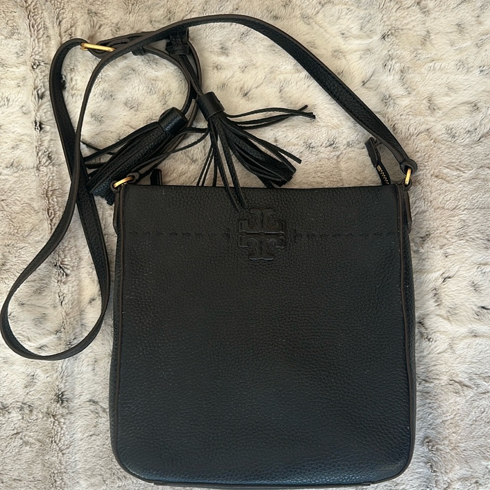 TORY BURCH  black crossbody purse
